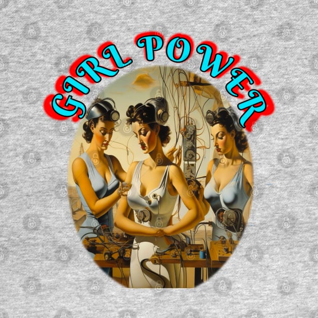 Girl Power retro by sailorsam1805